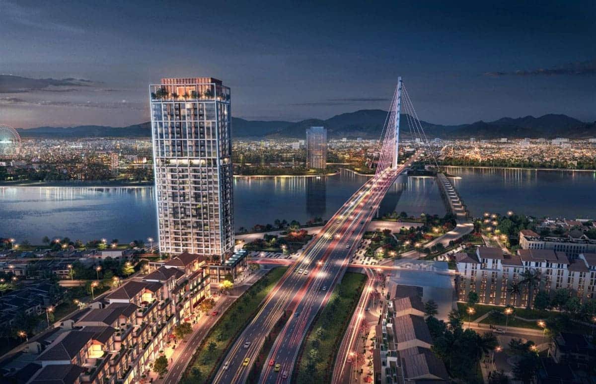 Dự án Sun Cosmo Residence Da Nang tôn vinh văn hóa bản địa trong kiến trúc hiện đại.