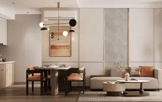 Không gian sống hiện đại và sang trọng tại dự án Masteri Rivera Đà Nẵng.