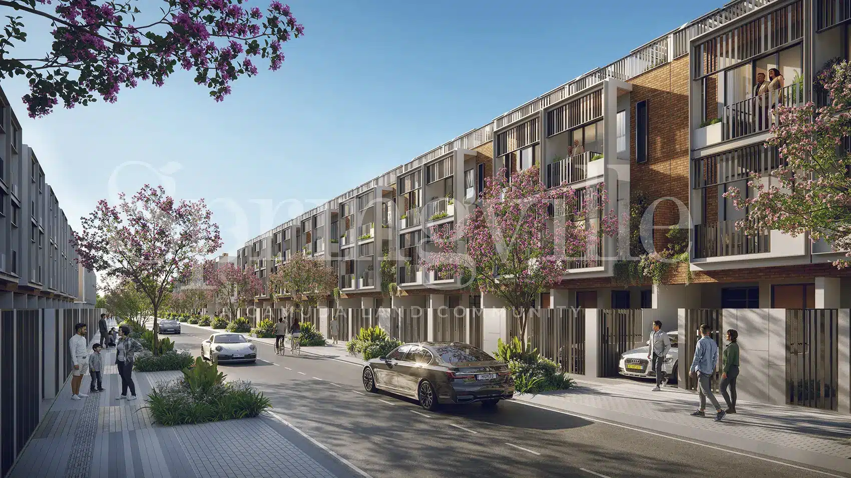 Không gian sống tại Spring Ville mang đến sự hòa quyện hoàn hảo giữa thiên nhiên và tiện nghi hiện đại.