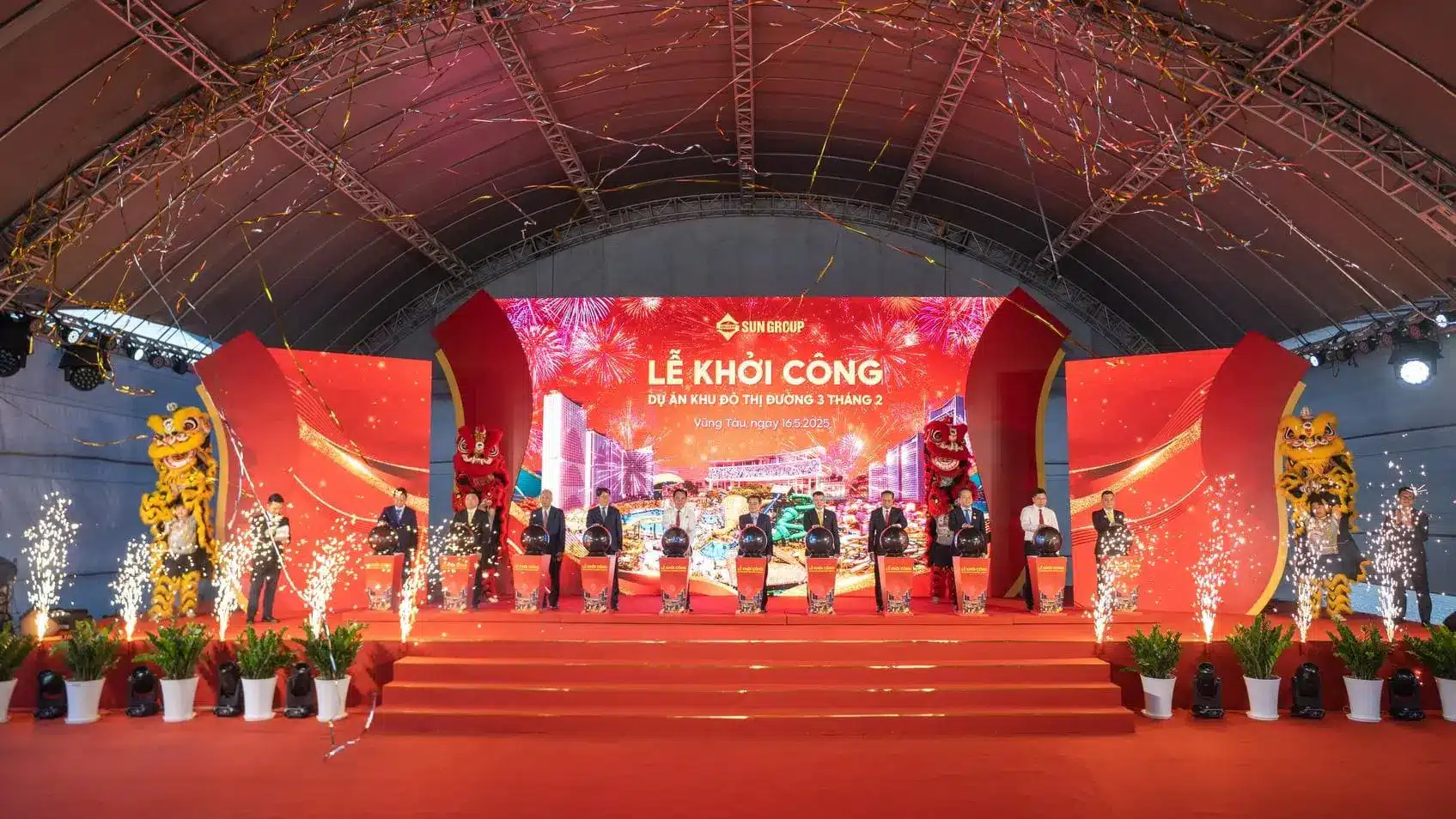 Lễ khởi công dự án Blanca City – công trình biểu tượng mới của thành phố biển Vũng Tàu.